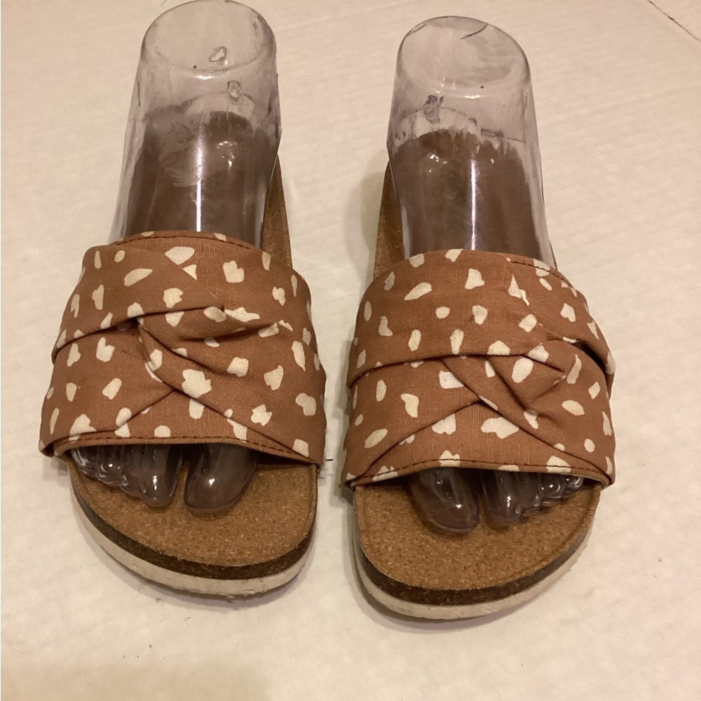 Women’s Aerie Slide Footbed Sandals Size 8